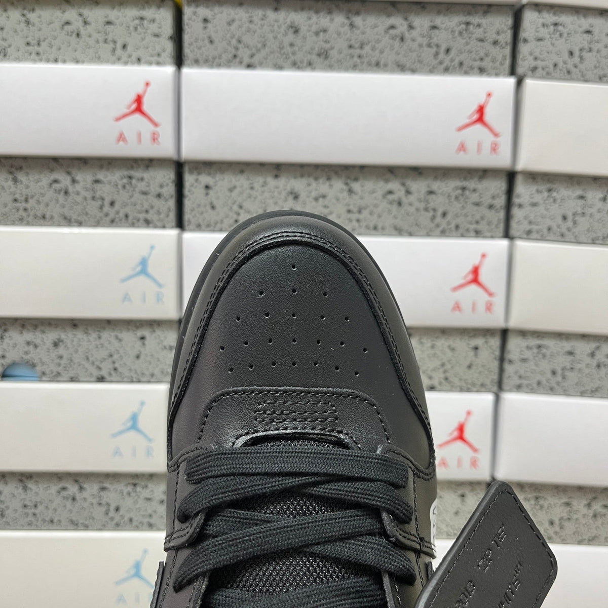 Off White Out Of Office Logo Print Negro