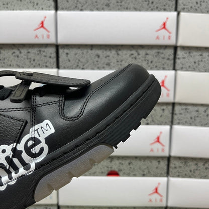 Off White Out Of Office Logo Print Negro