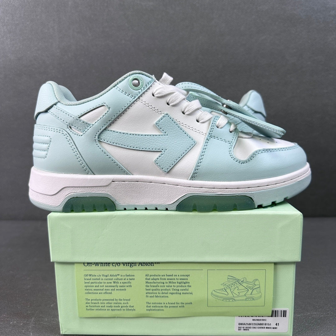 Off White Out Of Office Verde Menta