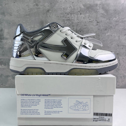 Off White Out Of Office Plateada