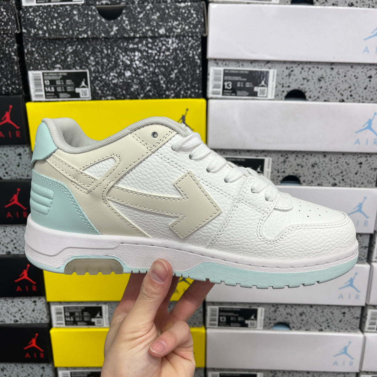 Off White Out Of Office Blanca Verde Menta