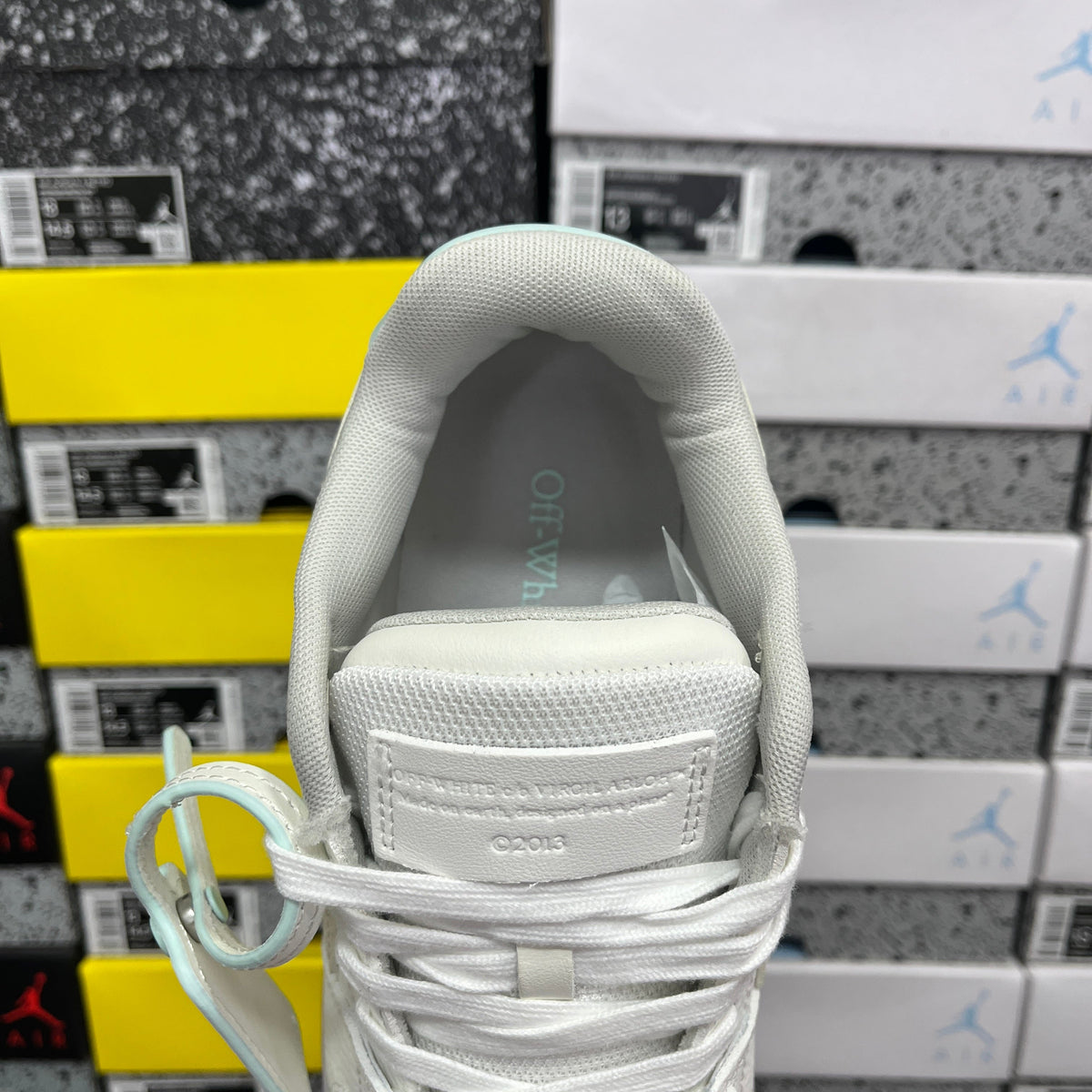 Off White Out Of Office Blanca Verde Menta