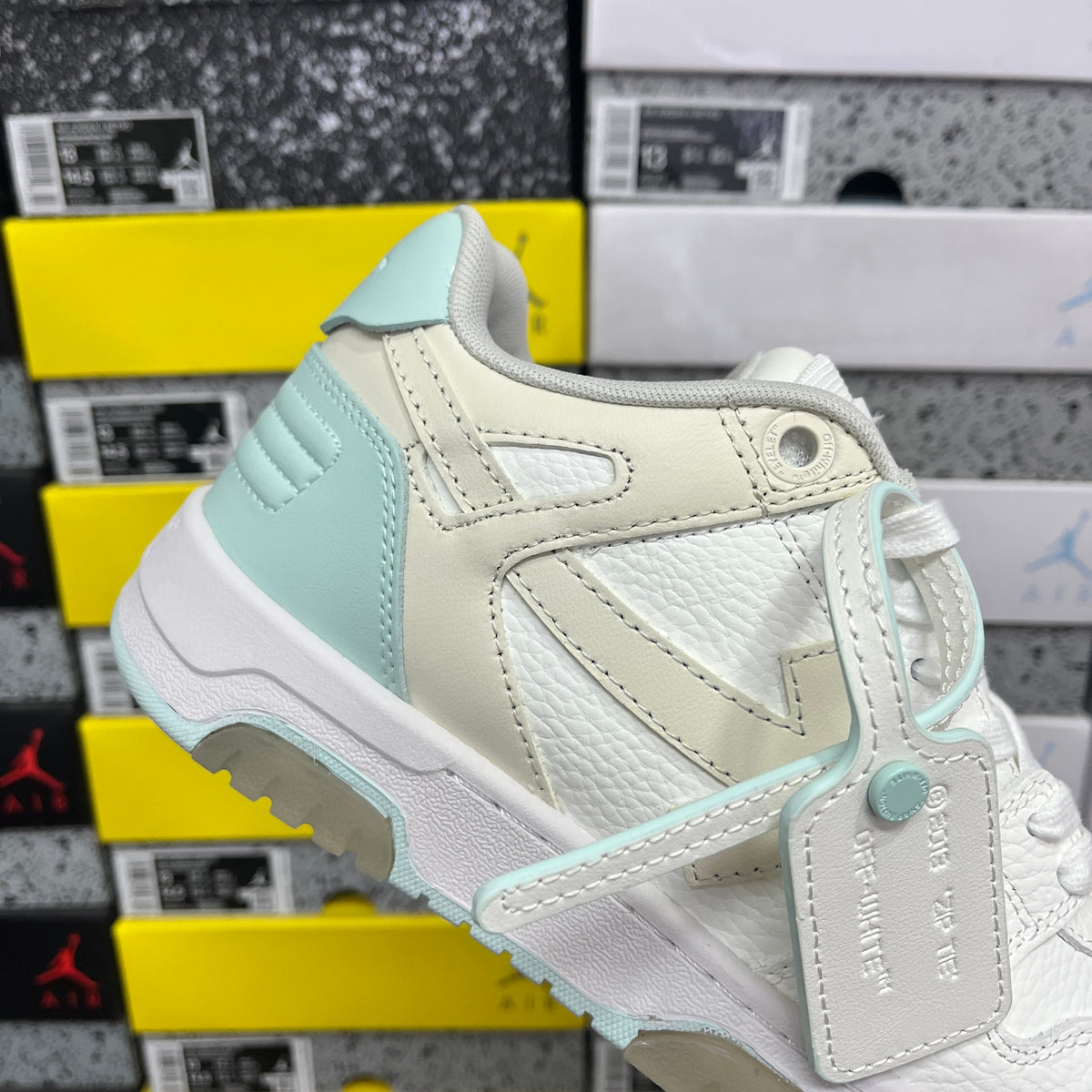 Off White Out Of Office Blanca Verde Menta