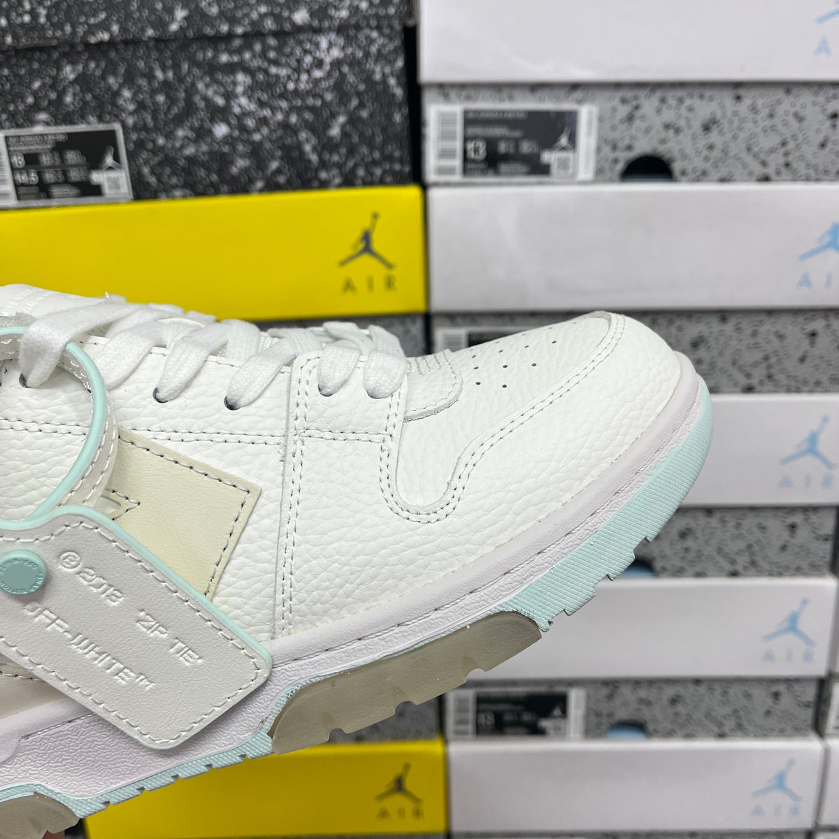 Off White Out Of Office Blanca Verde Menta