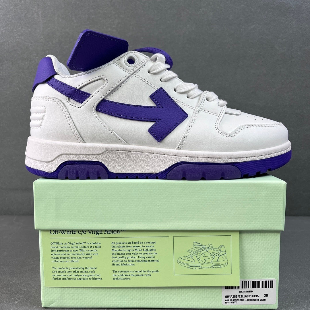 Off White Out Of Office Blanca Violeta