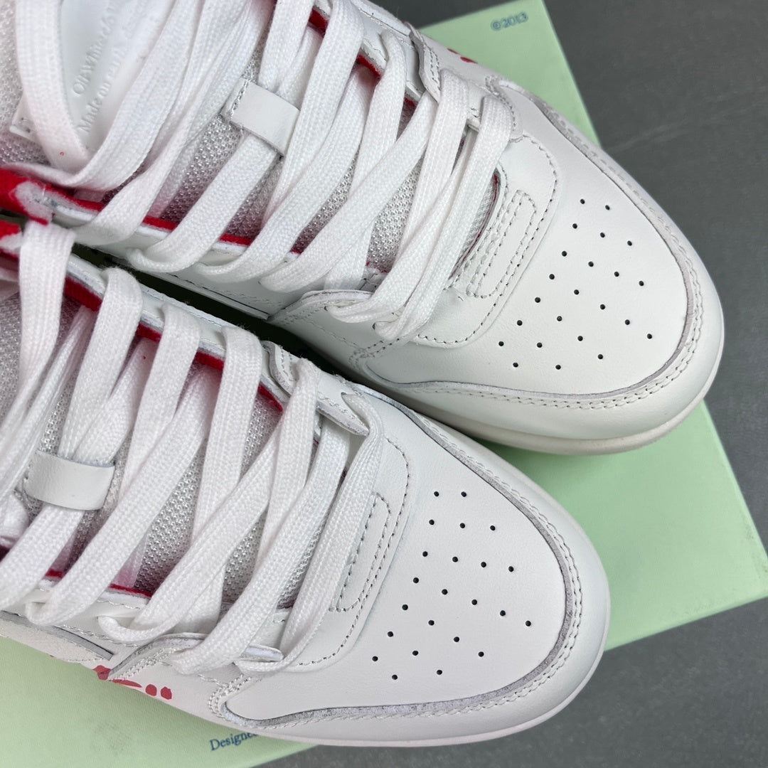 Off White Out Of Office Blanca Rojo