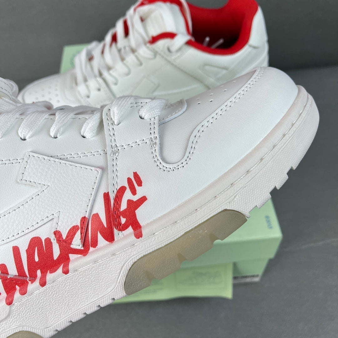 Off White Out Of Office Blanca Rojo