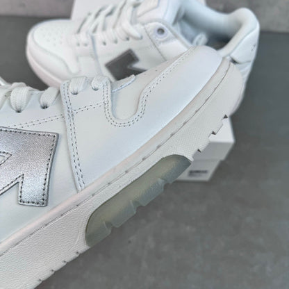 Off White Out Of Office Blanca Plateado