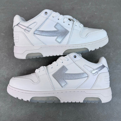 Off White Out Of Office Blanca Plateado