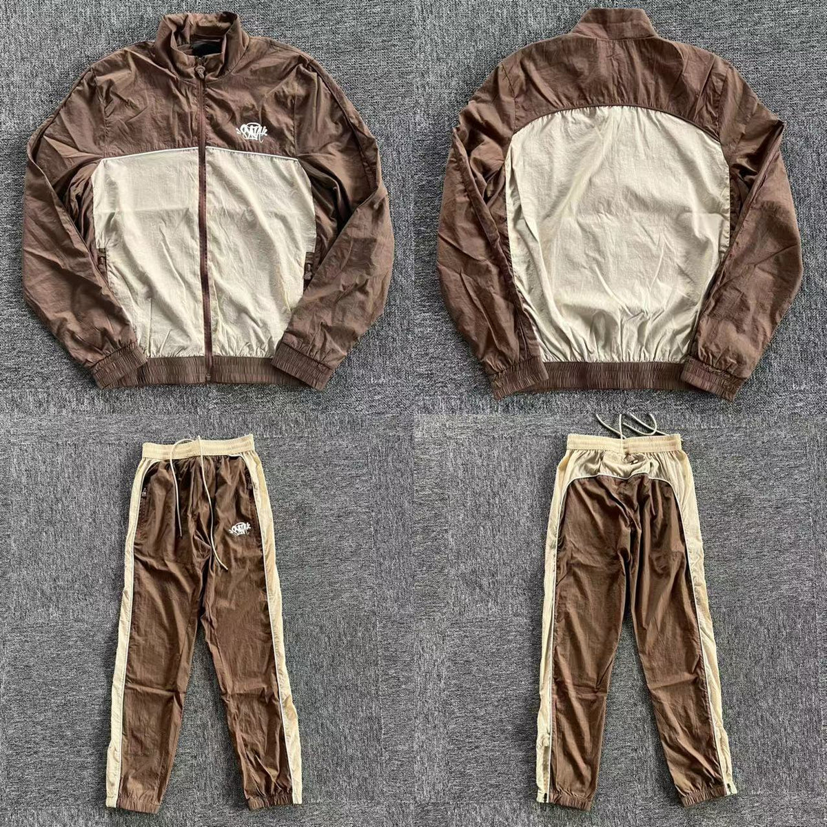Conjunto Syna World Syna Logo Shell Marrón