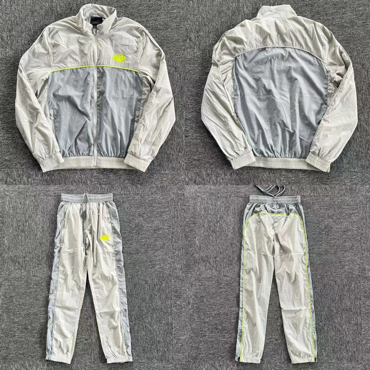 Conjunto Syna World Syna Logo Shell Gris