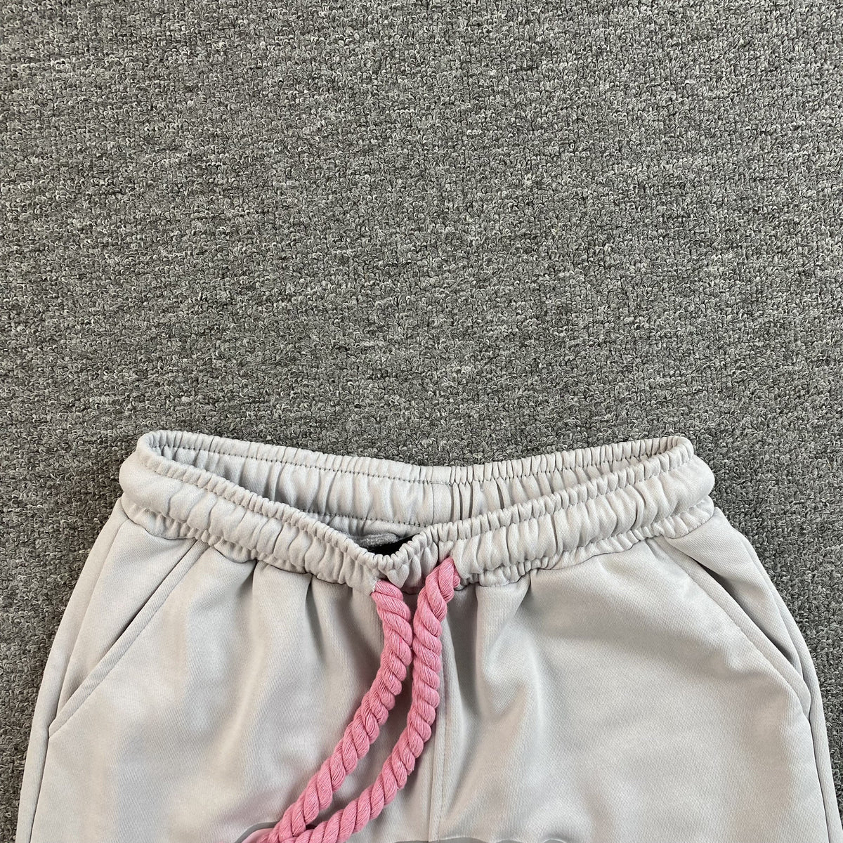 Shorts Syna World Syna Logo Gris Rosa