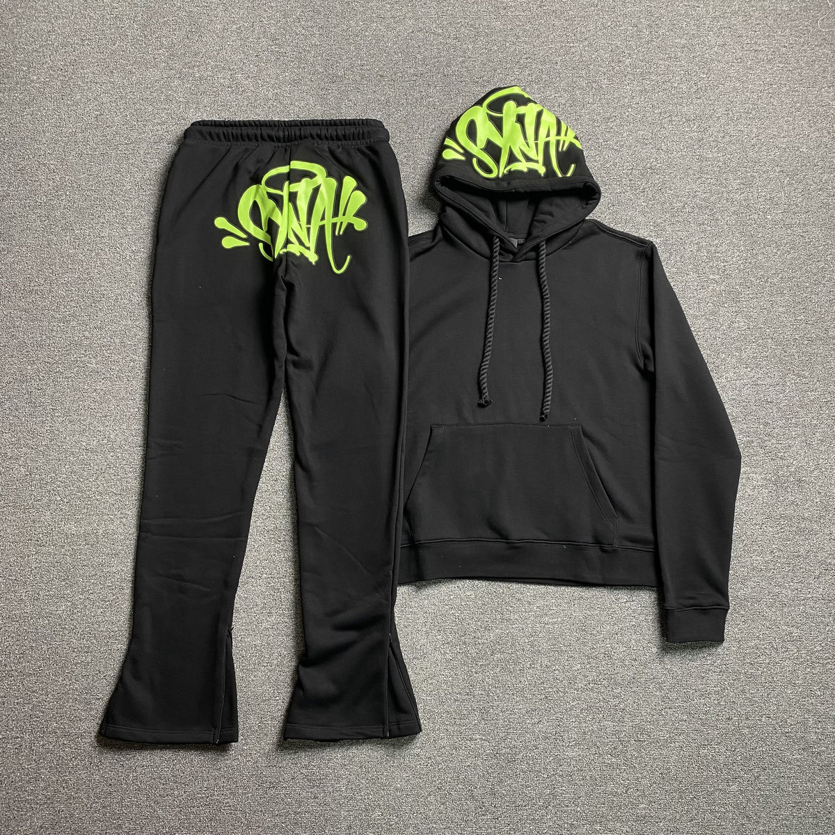 Conjunto Syna World Syna Logo Negro Verde