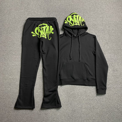 Conjunto Syna World Syna Logo Negro Verde