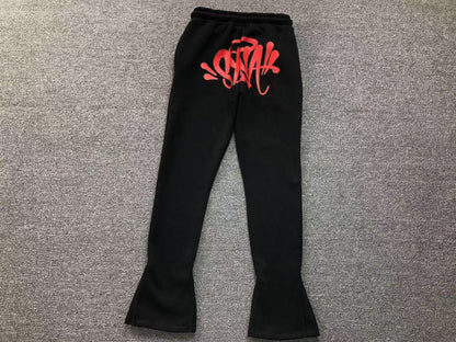 Conjunto Syna World Syna Logo Negro Rojo