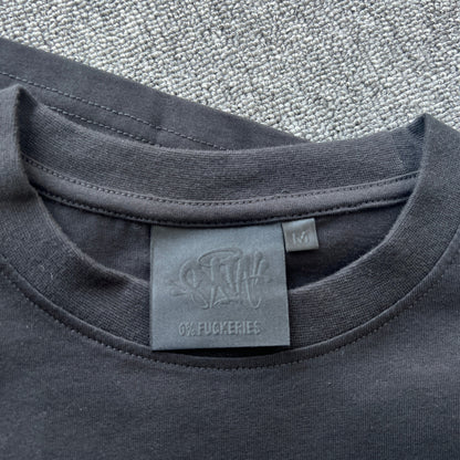 Remera Syna World Synarchy Negra Celeste