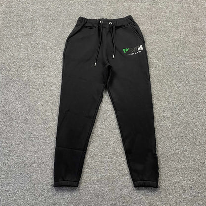 Conjunto Trapstar Chenille Decoded Negro Verde