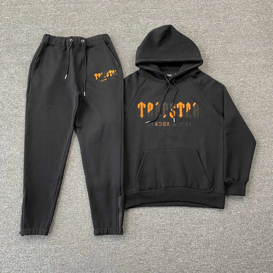Conjunto Trapstar Chenille Decoded Negro
