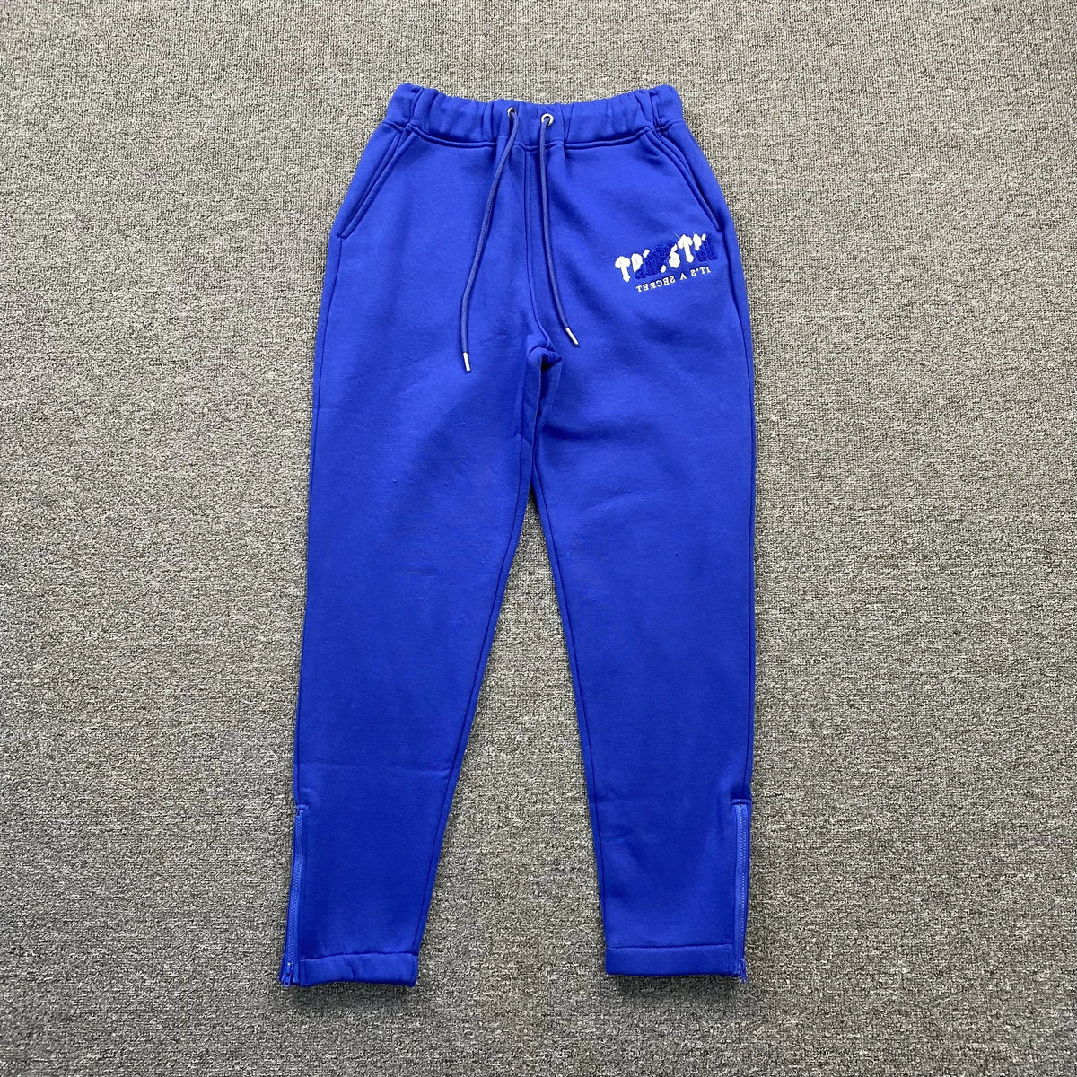 Conjunto Trapstar Chenille Decoded Azul Blanco