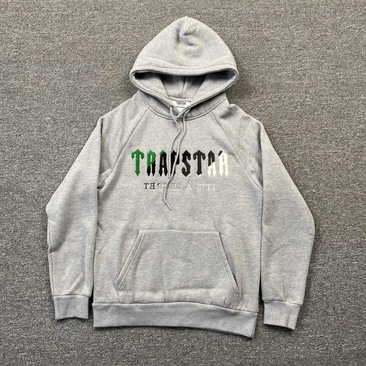 Conjunto Trapstar Chenille Decoded Gris Verde