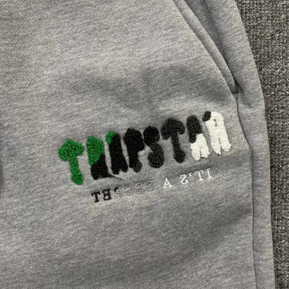 Conjunto Trapstar Chenille Decoded Gris Verde