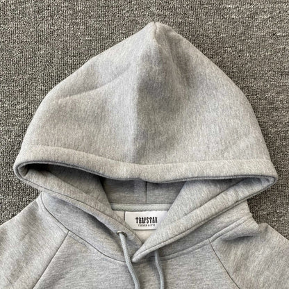 Conjunto Trapstar Chenille Decoded Gris Naranja