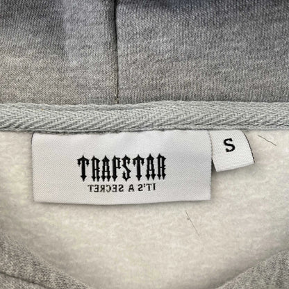 Conjunto Trapstar Chenille Decoded Gris Naranja