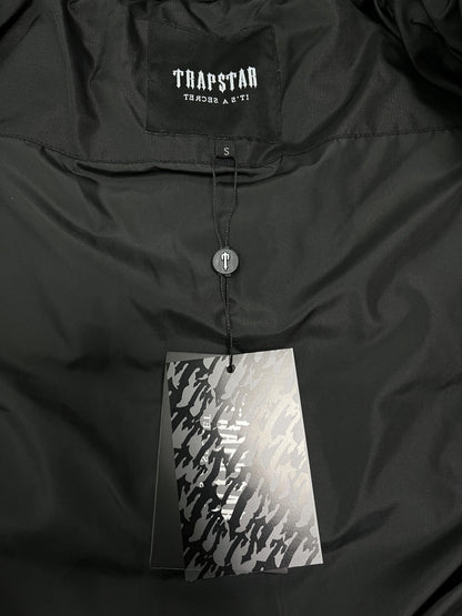 Campera Trapstar Decoded Hooded 2.0 Puffer Negra