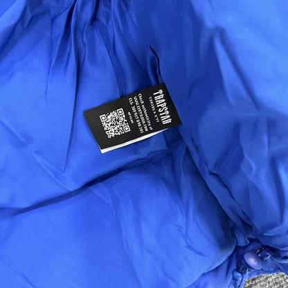 Campera Trapstar Decoded Hooded 2.0 Puffer Azul