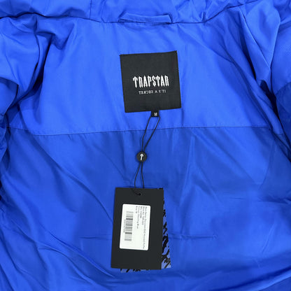 Campera Trapstar Decoded Hooded 2.0 Puffer Azul