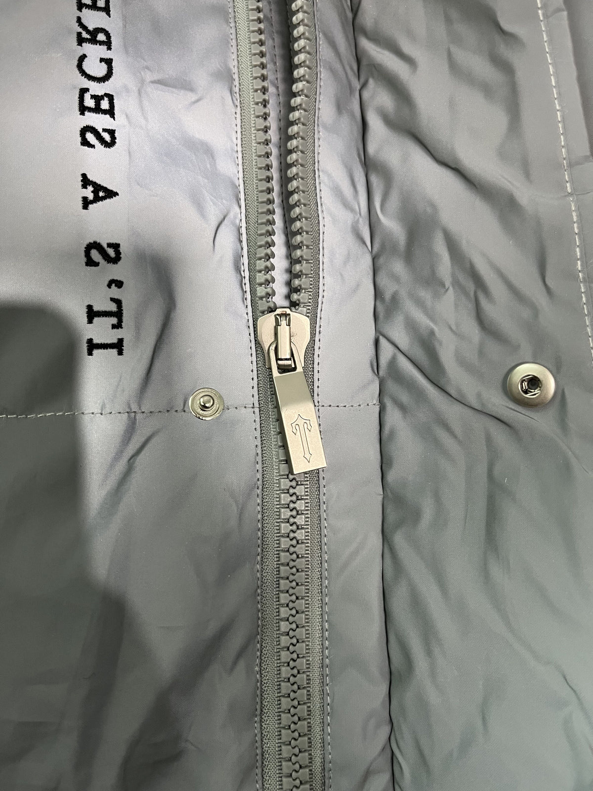 Campera Trapstar Decoded Hooded 2.0 Puffer Reflectiva