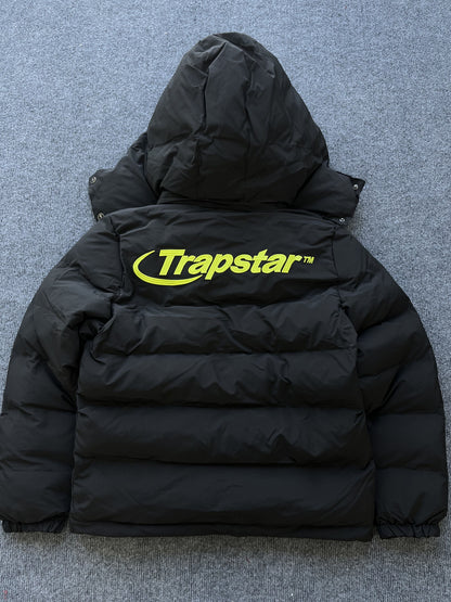 Campera Trapstar Hyperdrive Detachable Hooded Puffer Negra