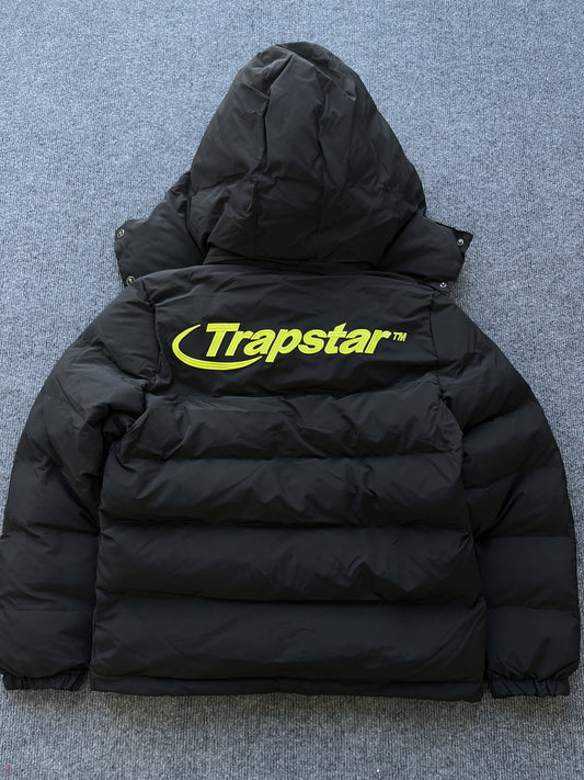Campera Trapstar Hyperdrive Detachable Hooded Puffer Negra