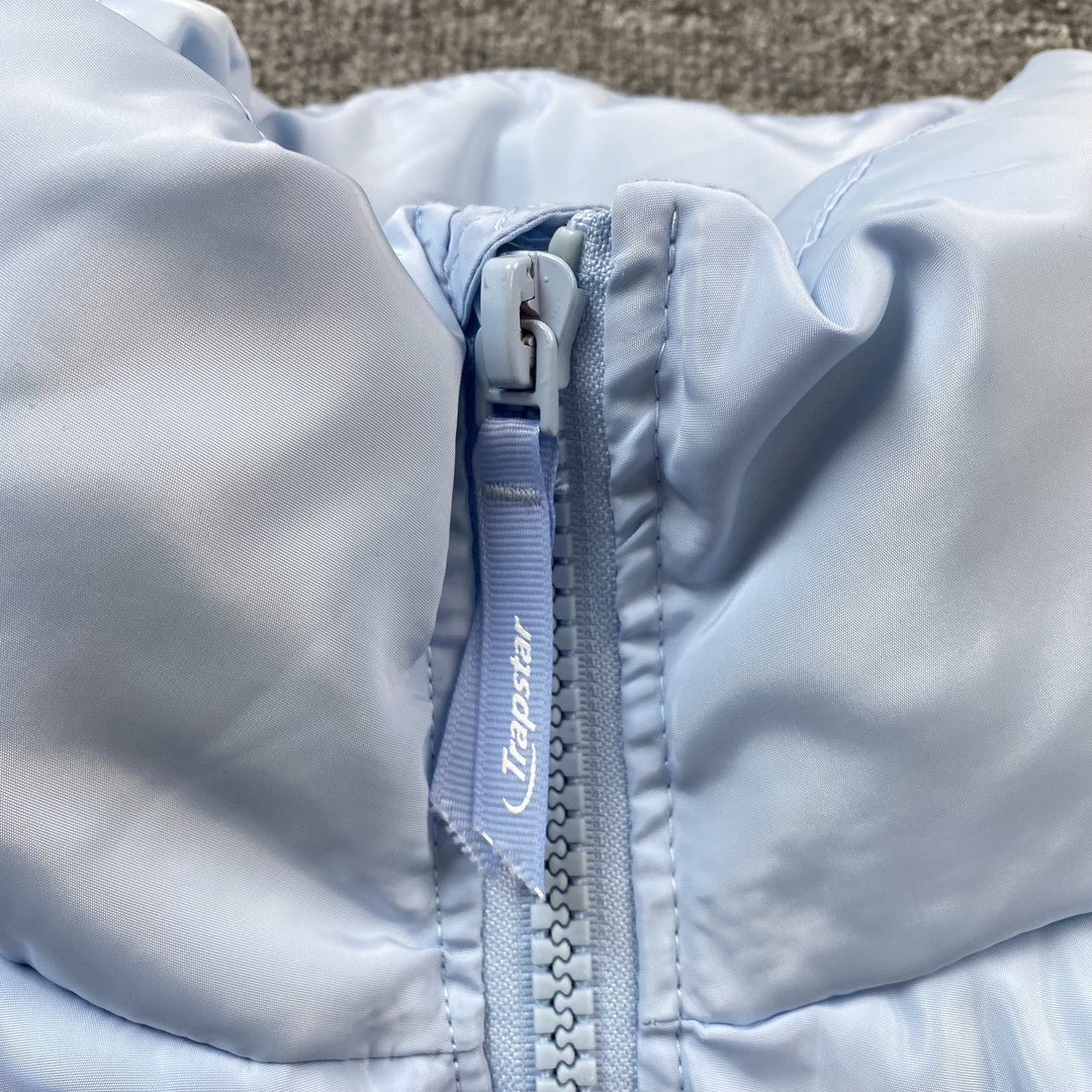 Campera Trapstar Hyperdrive Puffer Celeste