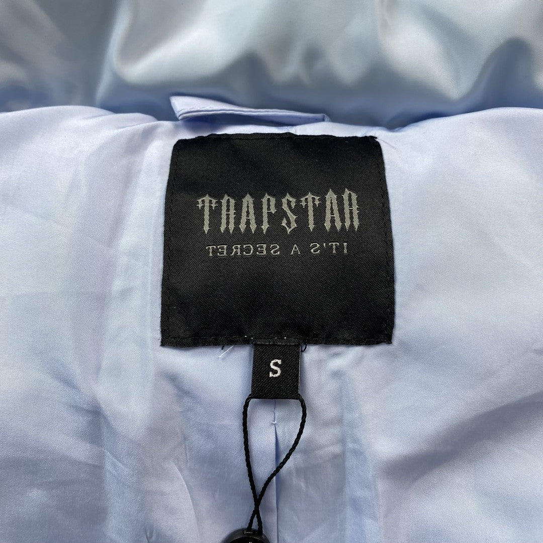 Campera Trapstar Hyperdrive Puffer Celeste