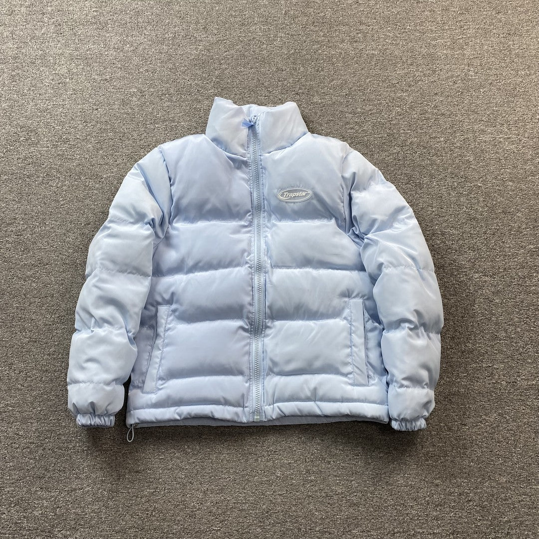 Campera Trapstar Hyperdrive Puffer Celeste