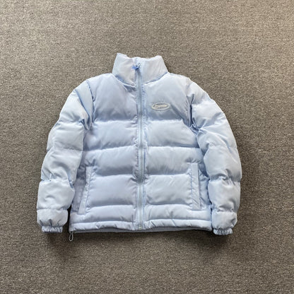 Campera Trapstar Hyperdrive Puffer Celeste