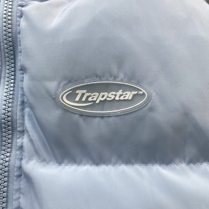 Campera Trapstar Hyperdrive Puffer Celeste