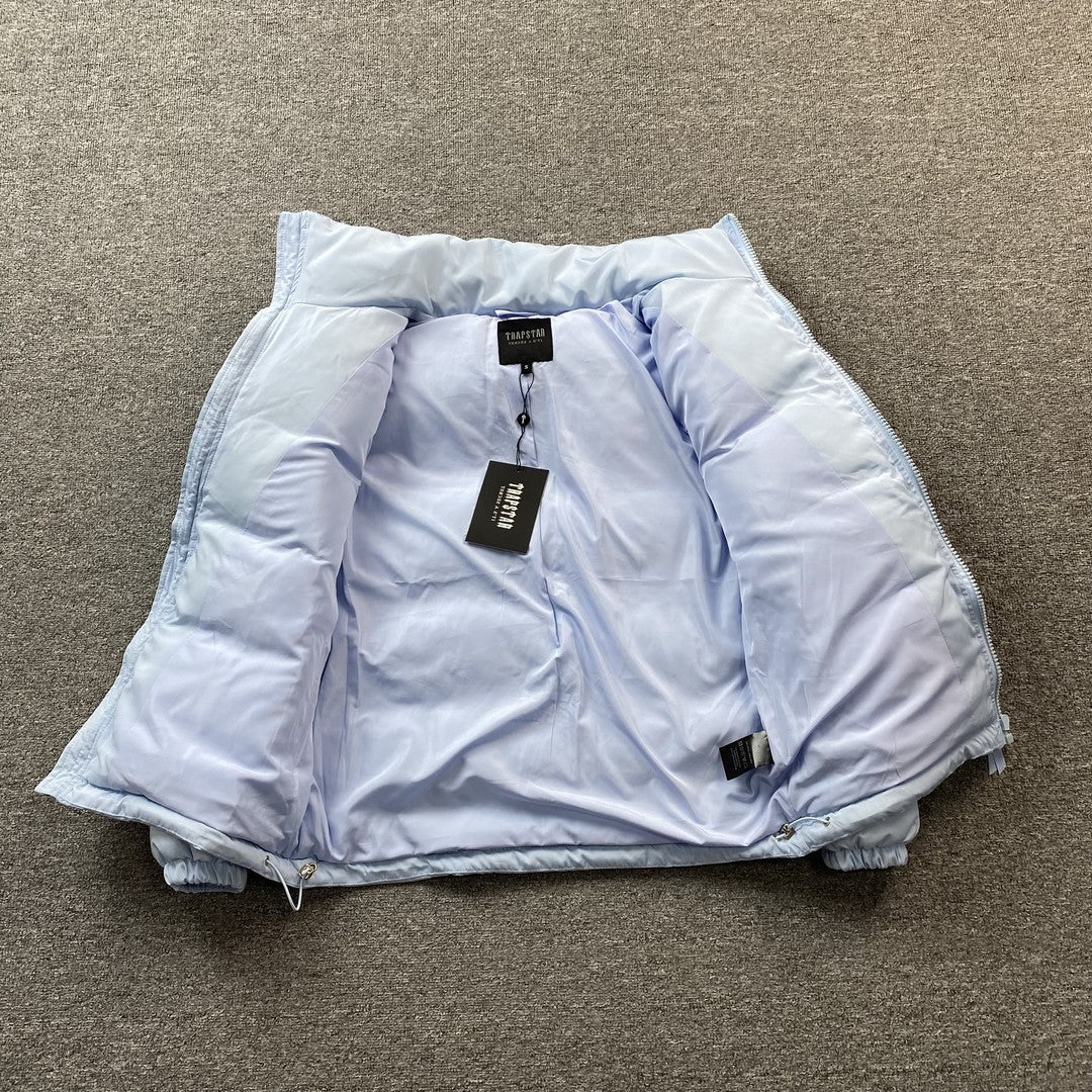 Campera Trapstar Hyperdrive Puffer Celeste