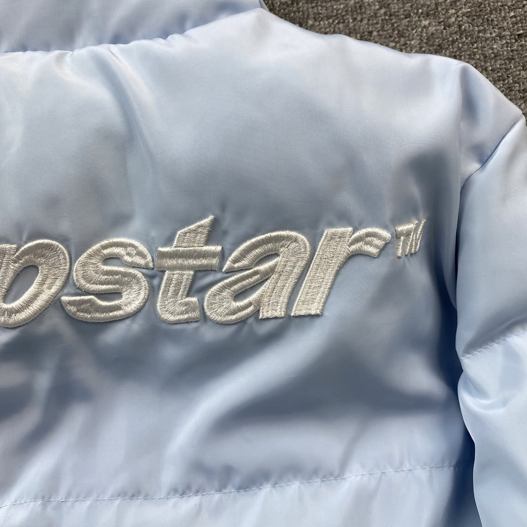 Campera Trapstar Hyperdrive Puffer Celeste