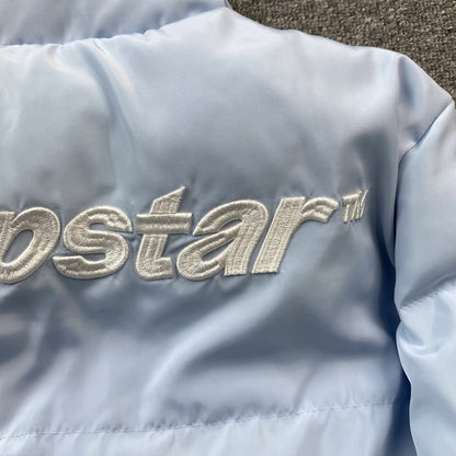 Campera Trapstar Hyperdrive Puffer Celeste