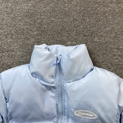 Campera Trapstar Hyperdrive Puffer Celeste