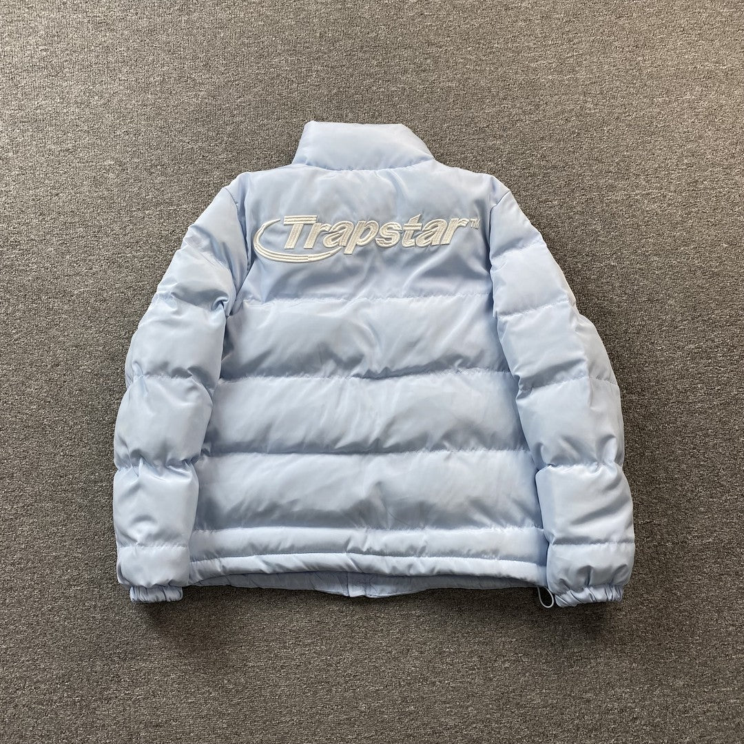 Campera Trapstar Hyperdrive Puffer Celeste
