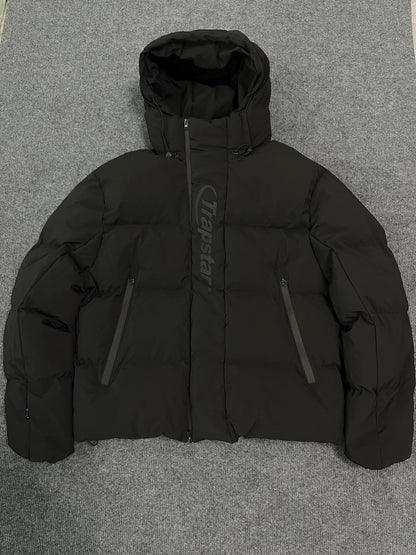 Campera Trapstar Hyperdrive Technical Puffer Negra