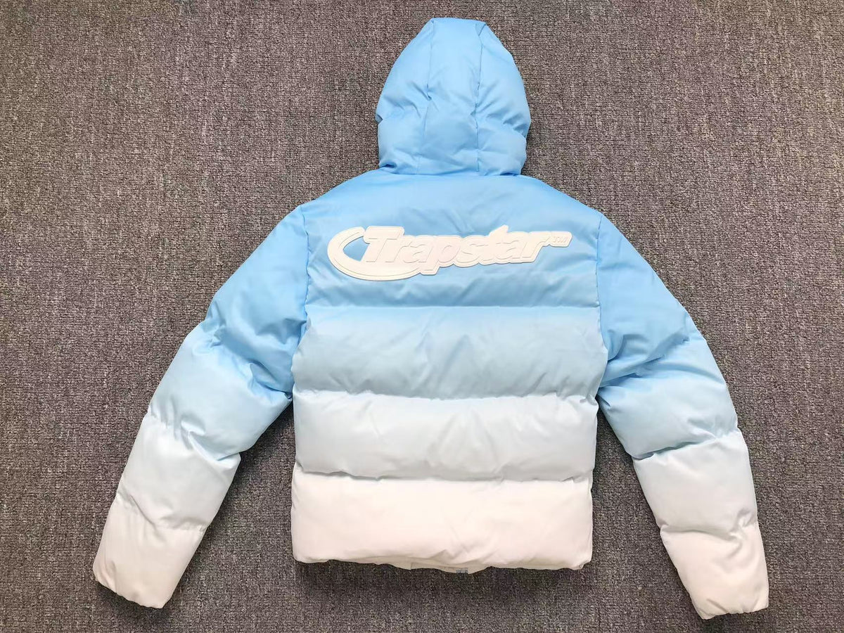 Campera Trapstar Hyperdrive Technical Puffer Azul