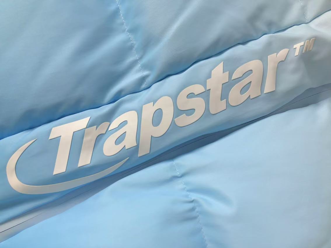 Campera Trapstar Hyperdrive Technical Puffer Azul