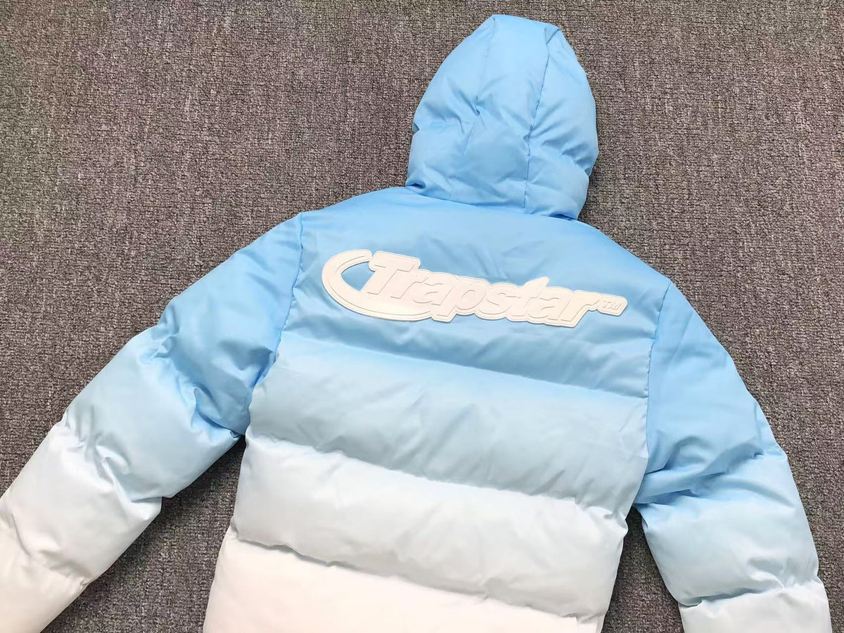 Campera Trapstar Hyperdrive Technical Puffer Azul