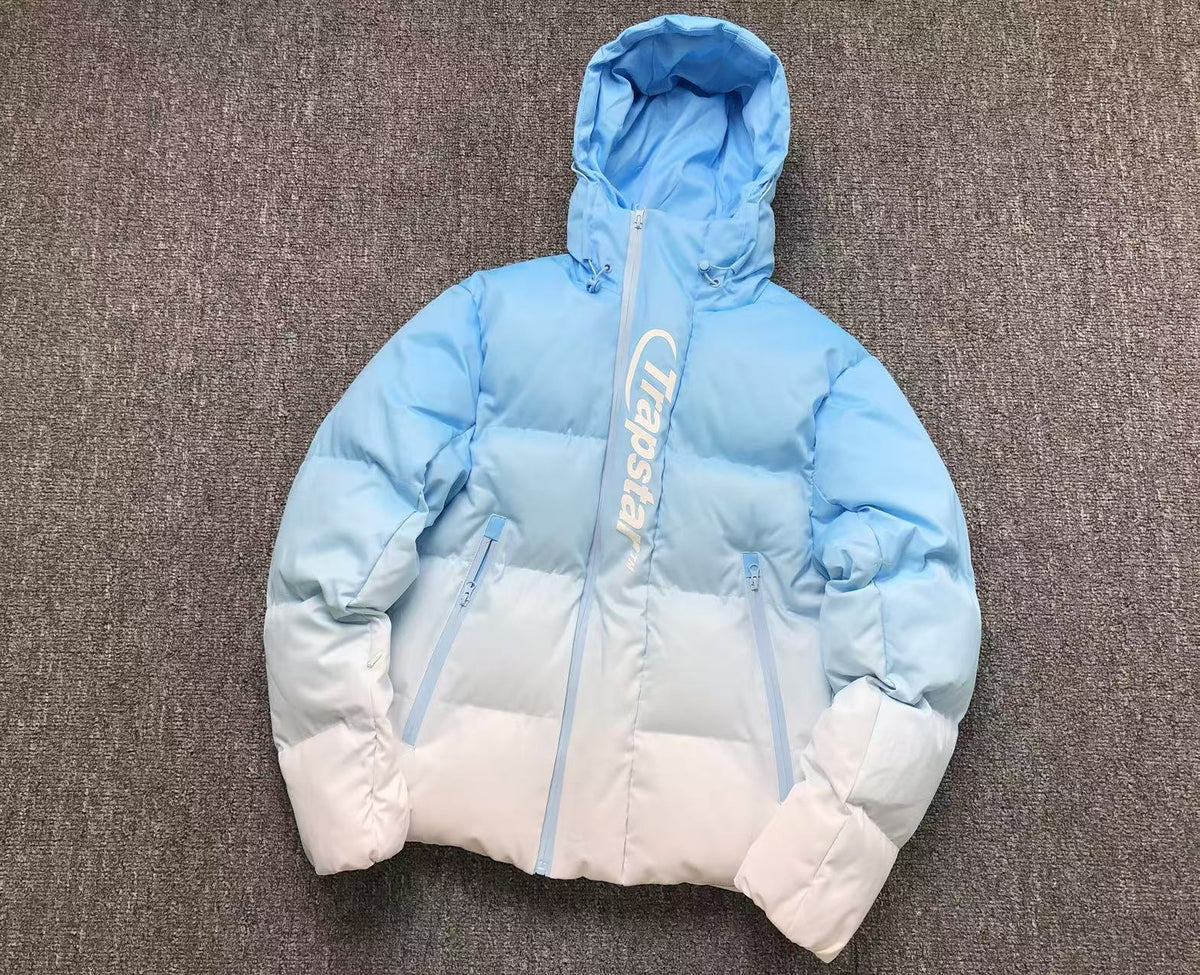 Campera Trapstar Hyperdrive Technical Puffer Azul