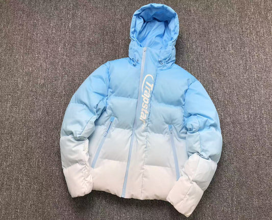 Campera Trapstar Hyperdrive Technical Puffer Azul
