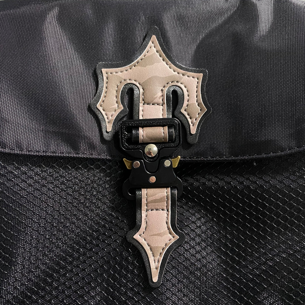 Morral Trapstar Irongate 1.0 Crossbody Negro Tiger Camo
